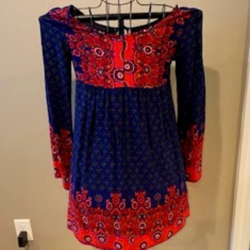YESFASHION WMN. SM. BOHO-CHIC DRESS/TUNIC